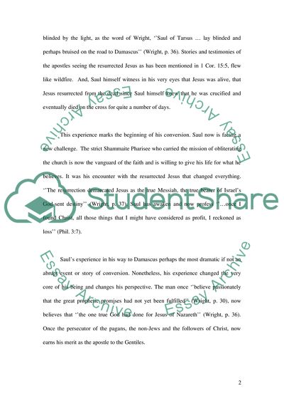 Paul, the Apostle to the Gentile