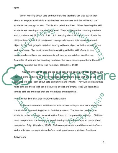 Math and Science for Young Children