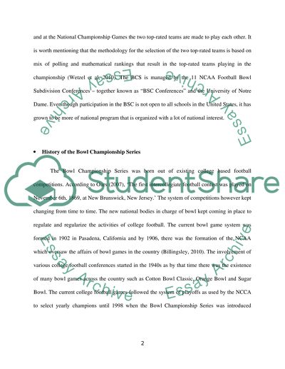 Bowl Championship Series