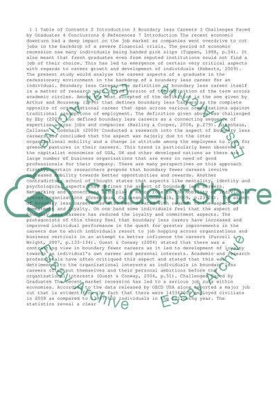 Challenges Faced by Graduates in a Volatile Global Economy