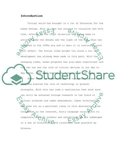 From vision to virtual to real: how real is cyber-architecture