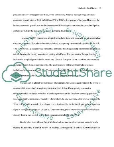 The Impact Of Globalization On The Economy