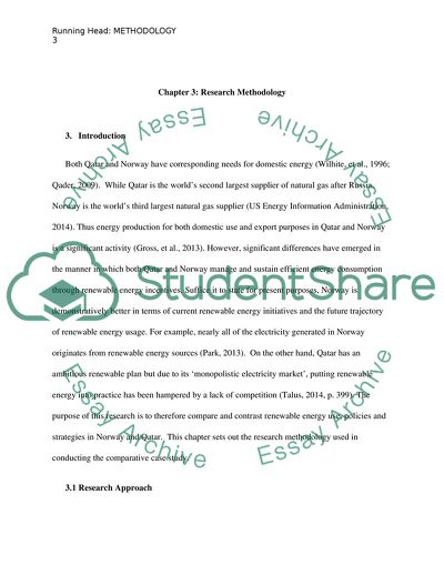 Renewable Energy of Norway and Qatar