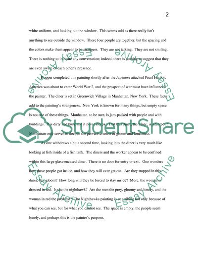 Nighthawks: So Much Space and Emptiness