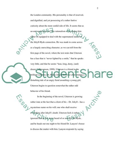 Jekyll and Hyde: A Critical Review