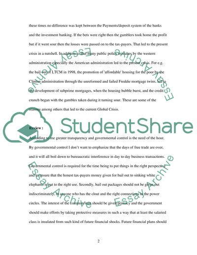 Analysis of the Article Written by Deepak Lal