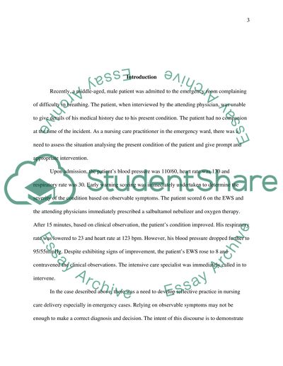 Reflective Practice in Regulating COPD
