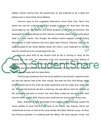 Precious as a Movie About Child Abuse