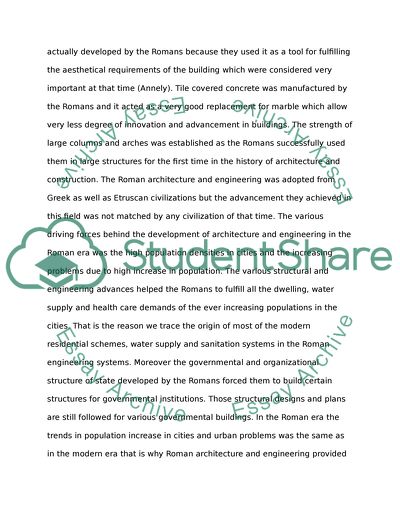 The Great Builders: Roman Architecture & Engineering