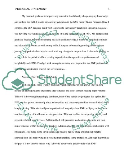 Reasons Why I Chose the FNP Role