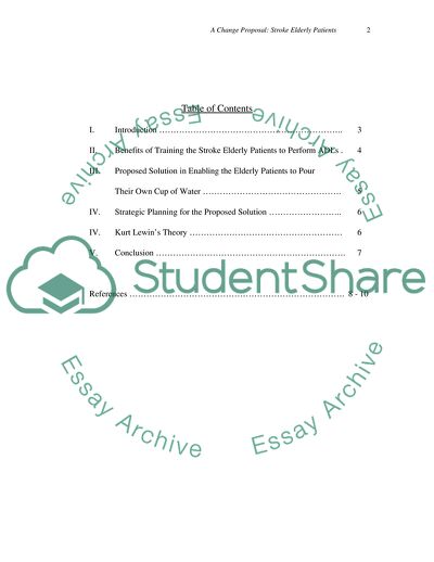 Treatment of Elderly Patients Who Suffered from Stroke