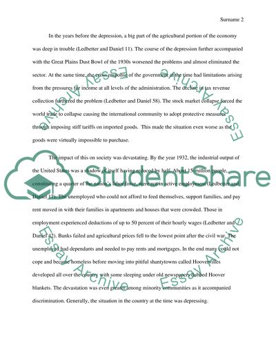 The Great Depression