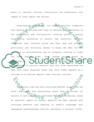 English Essay Topics For Students Orientalism And Multiculturalism What Is A Thesis Statement For An Essay also Health Care Essay Topics Orientalism And Multiculturalism Essay Example Topics And Well How To Write A Good Essay For High School