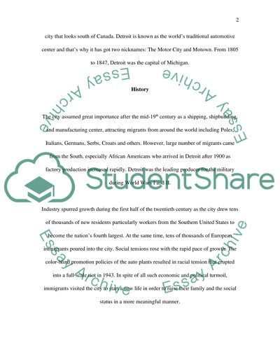 Immigrants in Detroit