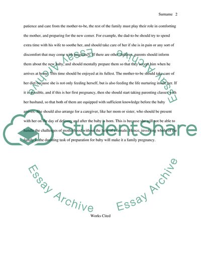 Maternity Leave and Family Pregnancy