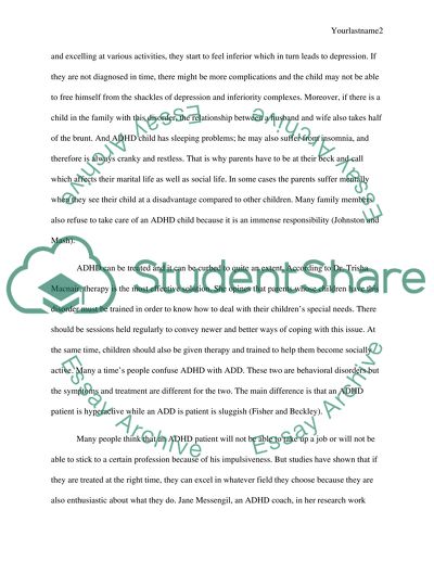 ADHD/ADD in Police Officers