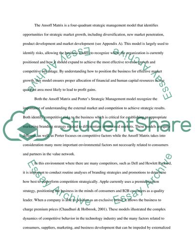 Models for Strategic Planning