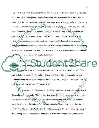 The Effect of Shoe Heel Height And Floor Incline