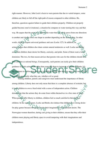 Politics: Universal Child Care