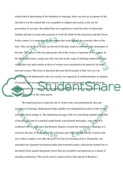 William Shakespeares Much Ado About Nothing