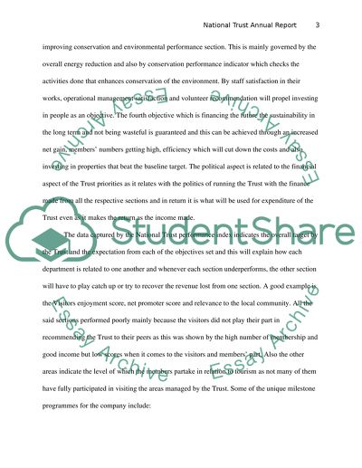 Critical Commentary on National Trust Annual Report 2011-2012