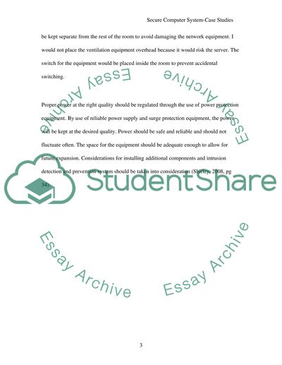 Secure Computer System - Case Studies