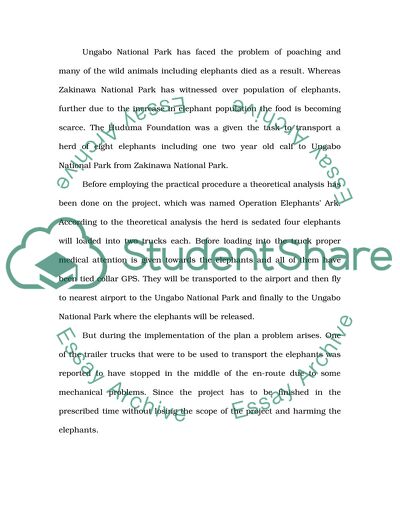 Achieving Project Goals Simulation