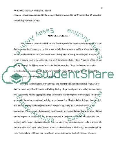 Crime and Theories: Terrorism Recruiting on the U.S.Soil