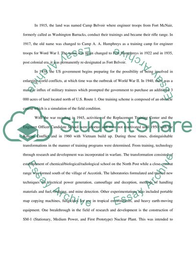 History of Fairfax County