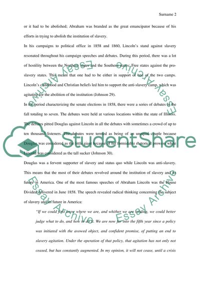 ABRAHAM LINCOLN, SLAVERY, AND THE CIVIL WAR