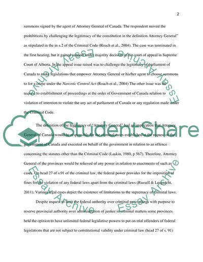 Canadian Law and Politics