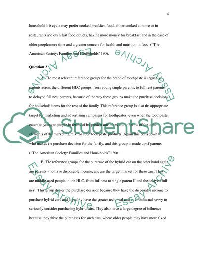 Target Groups for Marketing and Advertising Campaigns