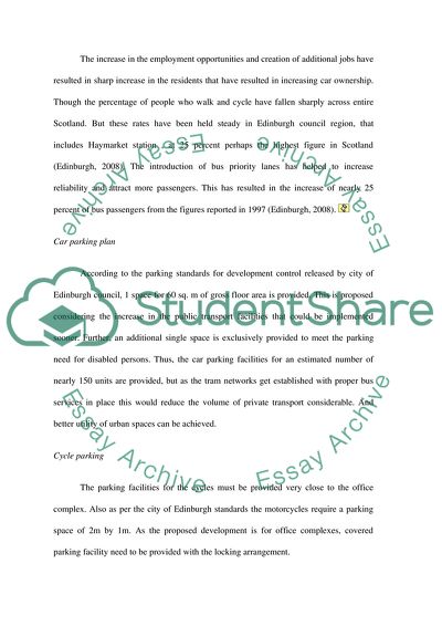 Transport Assessment in Edinburgh