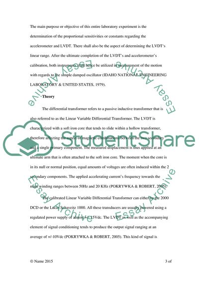 Cognitive Utilization of a Transducer Instrument