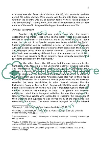 What were the principal causes and consequences of the Spanish-American War