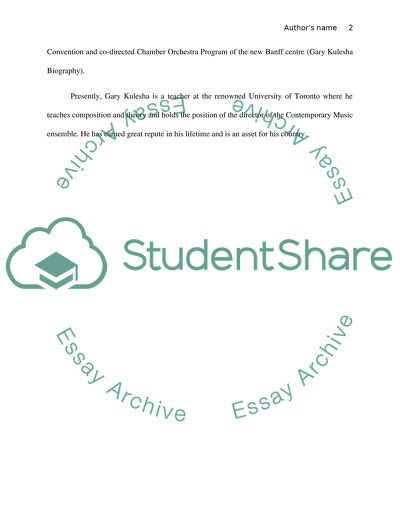 Richness and Emotion in Gary Kuleshas Works