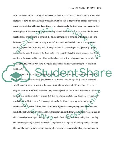 Business Finance and Linear Programming