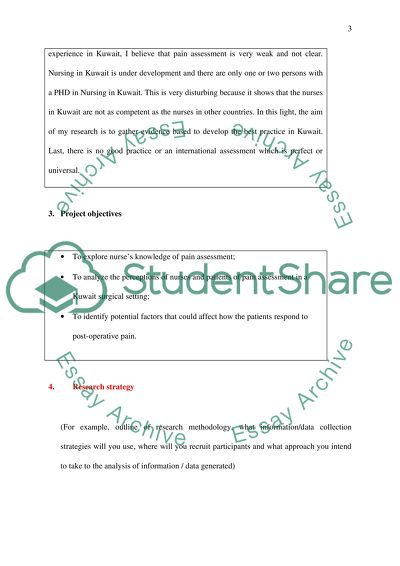 Acute pain for postoperative patients in Kuwait