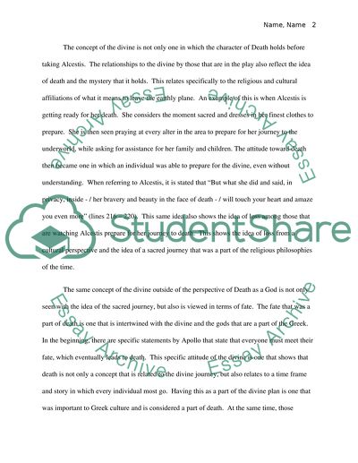 Death in Greek Myth as Divine and Human