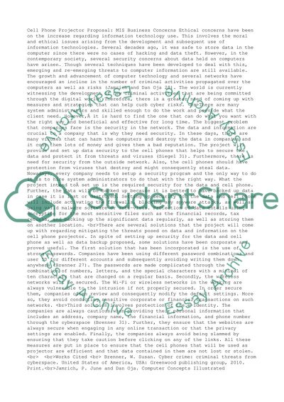 EBusiness and Ethics