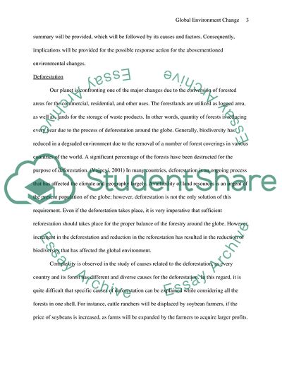 Global Environment Change