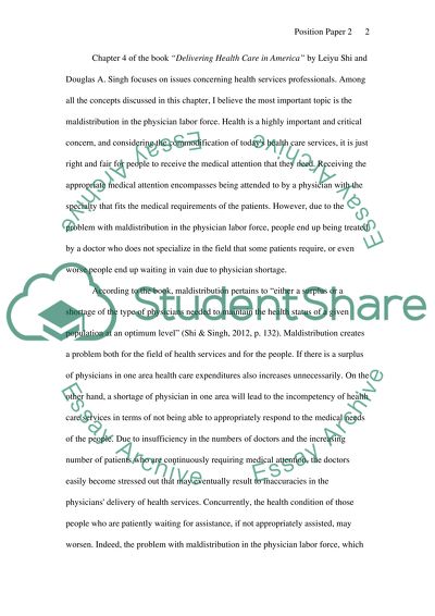 Delivering Health Care in America