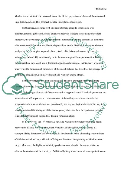 Classical Islamic Modernism