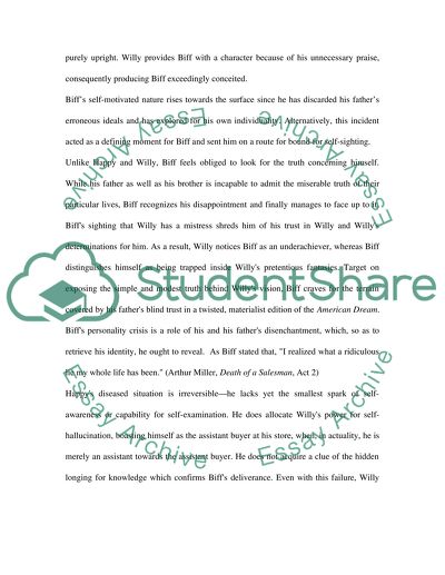 Death of a Salesman by Authur Miller