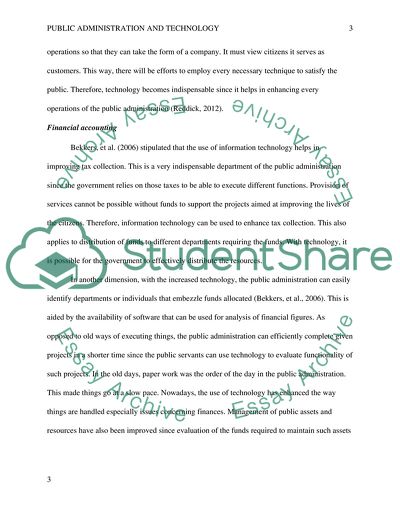 General Computerization Improved Public Administration Activities