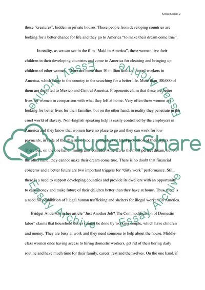 Gender and Sexual Studies Questions