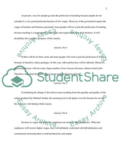 The Main Difference between Wage Rate for Teacher and Sportsman
