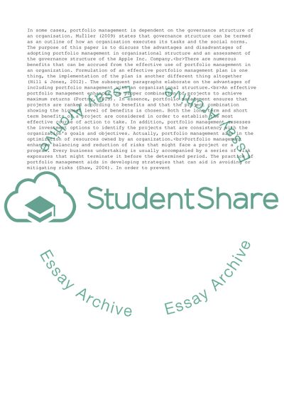 Managing the mute-project/programme environment