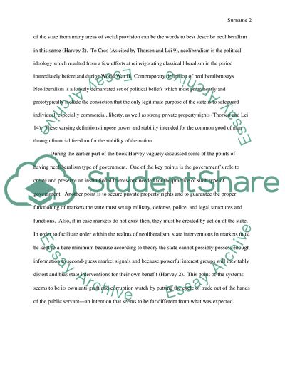 Neoliberalism in China