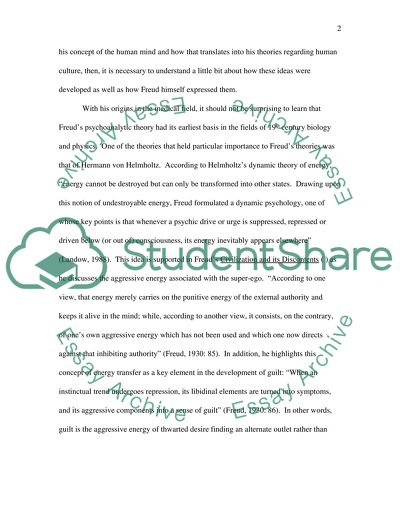 Freudianism and Freuds Personality Theory